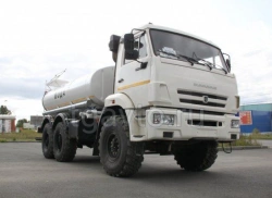Technical Water and Salt Solutions Tank Truck UZST03, Model 6621-45 on KAMAZ 5350-D5
