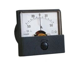 Panel Microammeter, Milliammeter, Ammeter, and Voltmeter M42609
