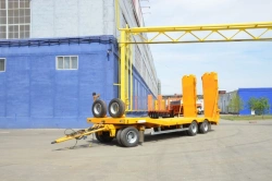Heavy-Duty Trailer Politrans 84286-010 for Transporting Equipment