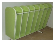 Double-sided Floor Towel Rack S.10.03