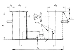 Welded Knott with Foundation according to NS 2584