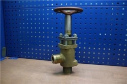 Angle Shut-off Valve for Air Ducts ITSHL.491211.014 32mm Bronze