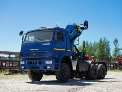 Hydraulic Crane Truck KMA Based on KAMAZ 5350 Model 51K12N-U8