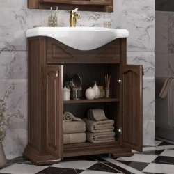 Wooden Bathroom Furniture Model #5 - 65 cm Sink Vanity