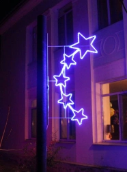 Decorative Outdoor LED Panel "Vzlet" - 220V, 24V, 12V Versions