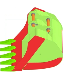 Trenching Bucket for Doosan DX190WA, 0.4m³ Capacity