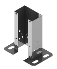 Power Supply Stand Base SPPOP 196x182x122 mm Stainless Steel