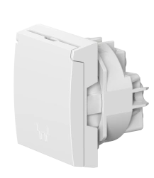 CADUCEUS ALING MODE Antibacterial Socket 16A, 250V, White, Art. A65