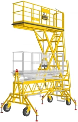 Aviation Ladder AS-12 for Aircraft Maintenance