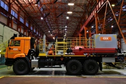 Oil Field Pumping Unit UNB-125x50K (Based on KamAZ-43118-50 Chassis)
