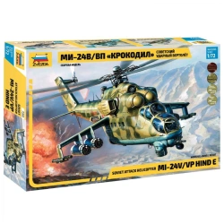 Soviet Assault Helicopter Mi-24V/VK "Crocodile" Model Kit