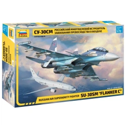 Russian Fighter Jet SU-30SM Model Kit for Creative Building
