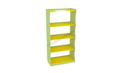 Rectangular Educational Material Rack