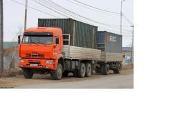 UZST05 Truck for Cargo Transport on KAMAZ 6522-53 Chassis