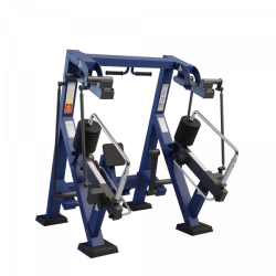 Seated Tricep Machine with Adjustable Resistance