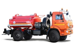 Fuel Tanker ATZ 4680D2-11 on KAMAZ 43502-D5 Chassis