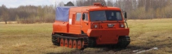 Floating All-Terrain Snow and Swamp Vehicle TTM-3903CO