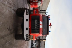 Fire Tanker Truck AC 8.0-40 (5557) on Ural 5557 Chassis