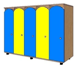 Sectional Clothes Cabinet on Legs Model FN.MDU.01.01.00.00.00