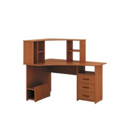 Computer Desk with Overhead Shelf, Konstanta Series, Model K-111
