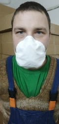 Respirator "ShB-1-200" FFP3 NR D (FP) for Dust and Aerosols
