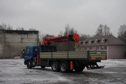 Multi-functional Hydraulic Crane Truck KAMAZ 65117 KMA 64K02N-UD