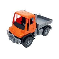 Mercedes Unimog U 500 Dump Truck - 17.5 cm Orange