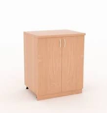 Wooden Kitchen Table with Storage