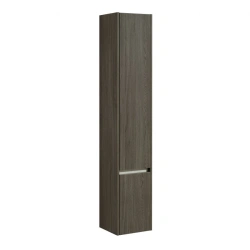 Stone Wall-Mounted Column Cabinet in Walnut 1A228403SXC801.A228.4.03S.XC8.0