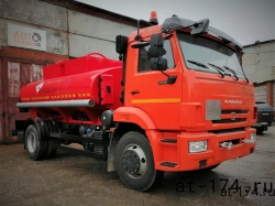 Fuel Tanker Truck ATZ on KAMAZ 43253 Chassis