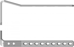 Rotational Blade 90-Degree Angle Plate for Medial Malleolus with Limited Contact