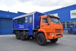Special Bus UZST Model UZST08 Modification 5861-29 on KAMAZ 5350-D5 Chassis