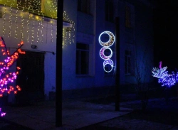 Decorative Outdoor LED Panel Light "Necklace" - 220V, 24V, 12V