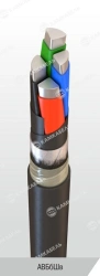 Power Cable with Aluminum Conductors and PVC Insulation AVBбШв 0.66/1 kV