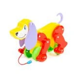 Pull-Along Dog Toy "Bobi", Model 5434
