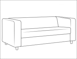 Alecto Sofa for Public Spaces