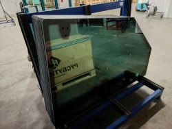 Left Door Cabin Glass BARS 3000 DAG 887-10 TZ 985*1385*6