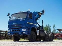 Multi-Functional Hydraulic Crane Truck on KAMAZ 53504 - Model 51K12N-UB