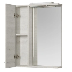 Compact Aquaton Ronda PRO 55 Mirror Cabinet with Shelves