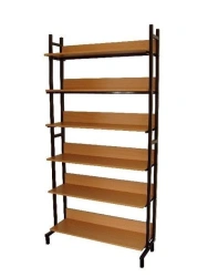 One-Sided Library Shelf Omega Model