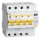 Differential Automatic Circuit Breaker AD14 4P 50A 30mA IEK