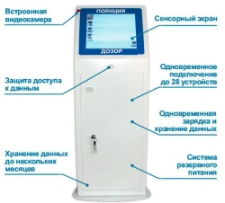 Data Archiving and Storage Charging Terminal "Dozor-78" BRUA.012328.003 (24TB)
