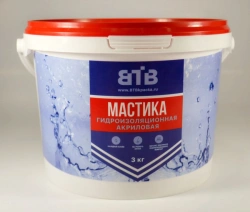 Water-Based Acrylic Waterproofing Mastics VTV