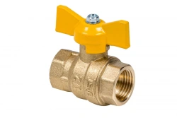Gas Ball Valve Dist, "Expert" Series DN15 1/2" BR-BR, 211B