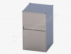 Square Trash Bin for Food Courts - URk Series