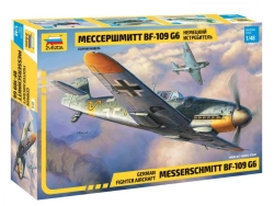 Messerschmitt BF-109G6 German Fighter Model Kit