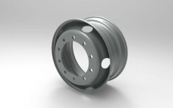Steel Cargo Wheel with Non-Dismantle Rim 22.5x7.50, Item No. 750-3101012