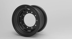 Steel Cargo Wheel with Detachable Rim, Size 533-310, Product No. 338-3101012