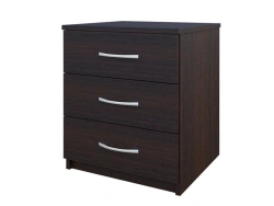 Nightstand with PVC edge, made of chipboard