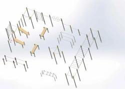 Multi-Functional Workout Complex AKS-850